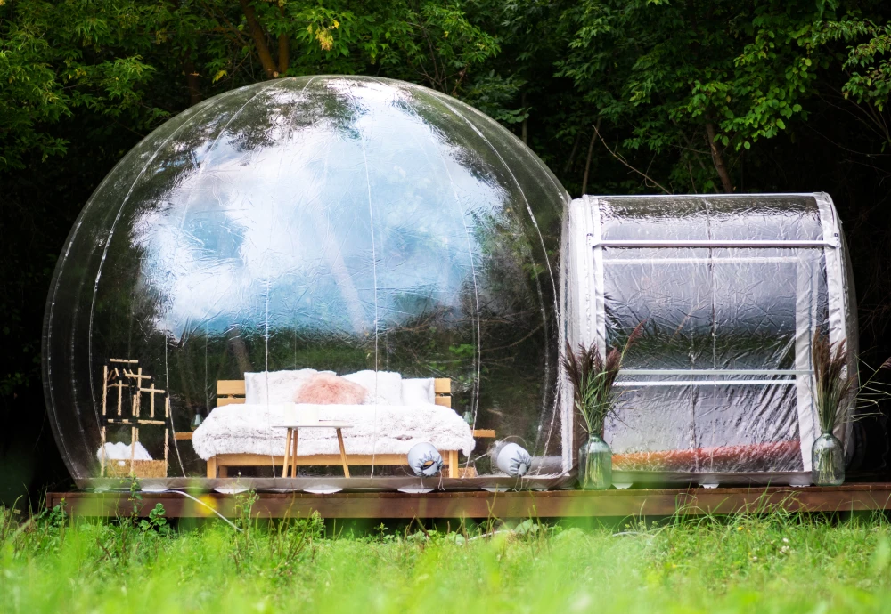 outdoor tent bubble