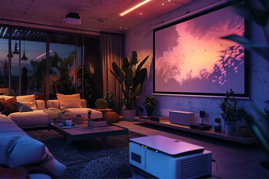 theater room projector