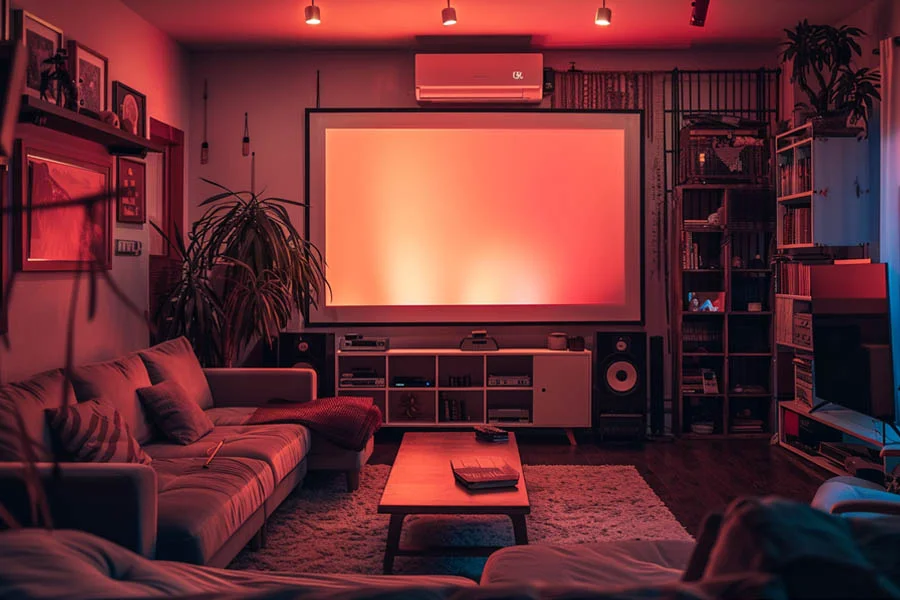 theater room projector